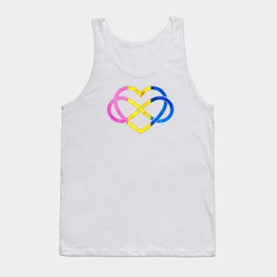 Polyamory Heart - Pansexual Pride Tank Top